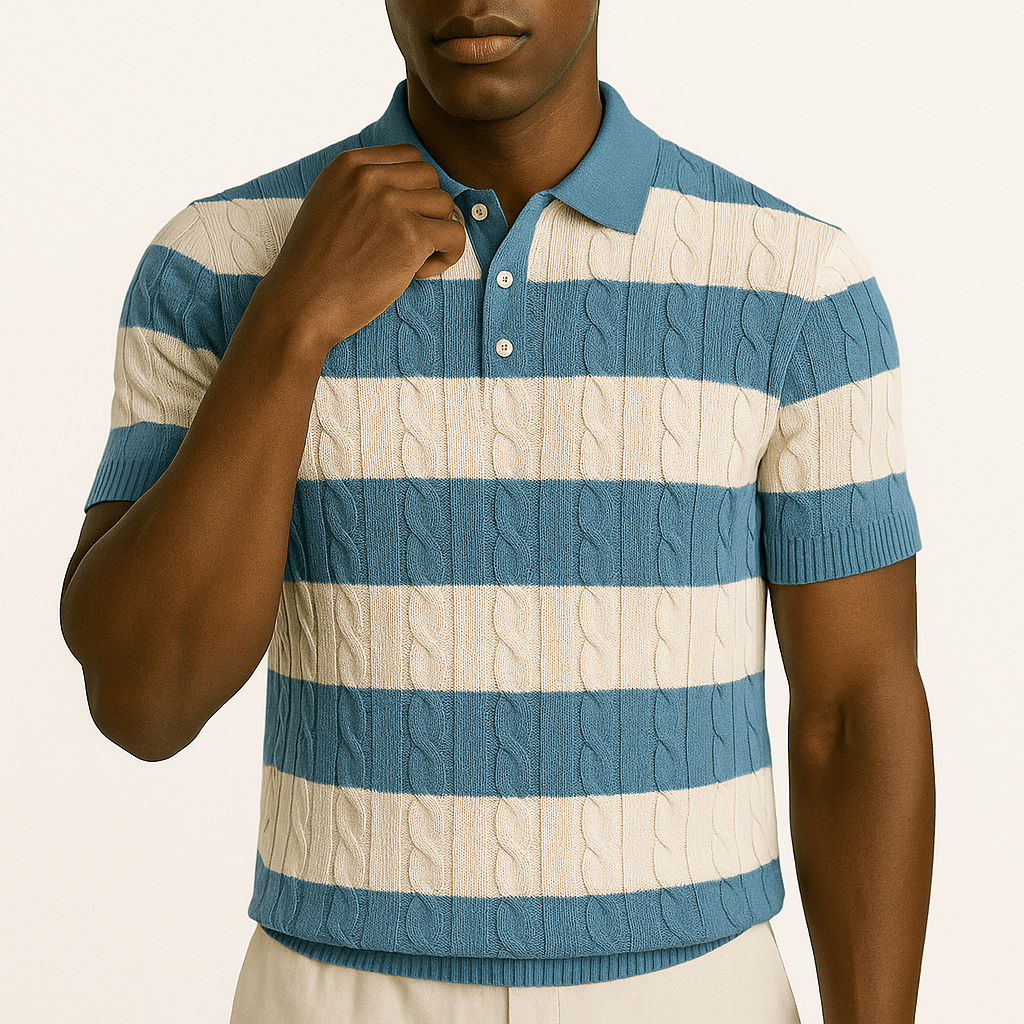 MARMIRI | Heritage Knit Polo Shirt