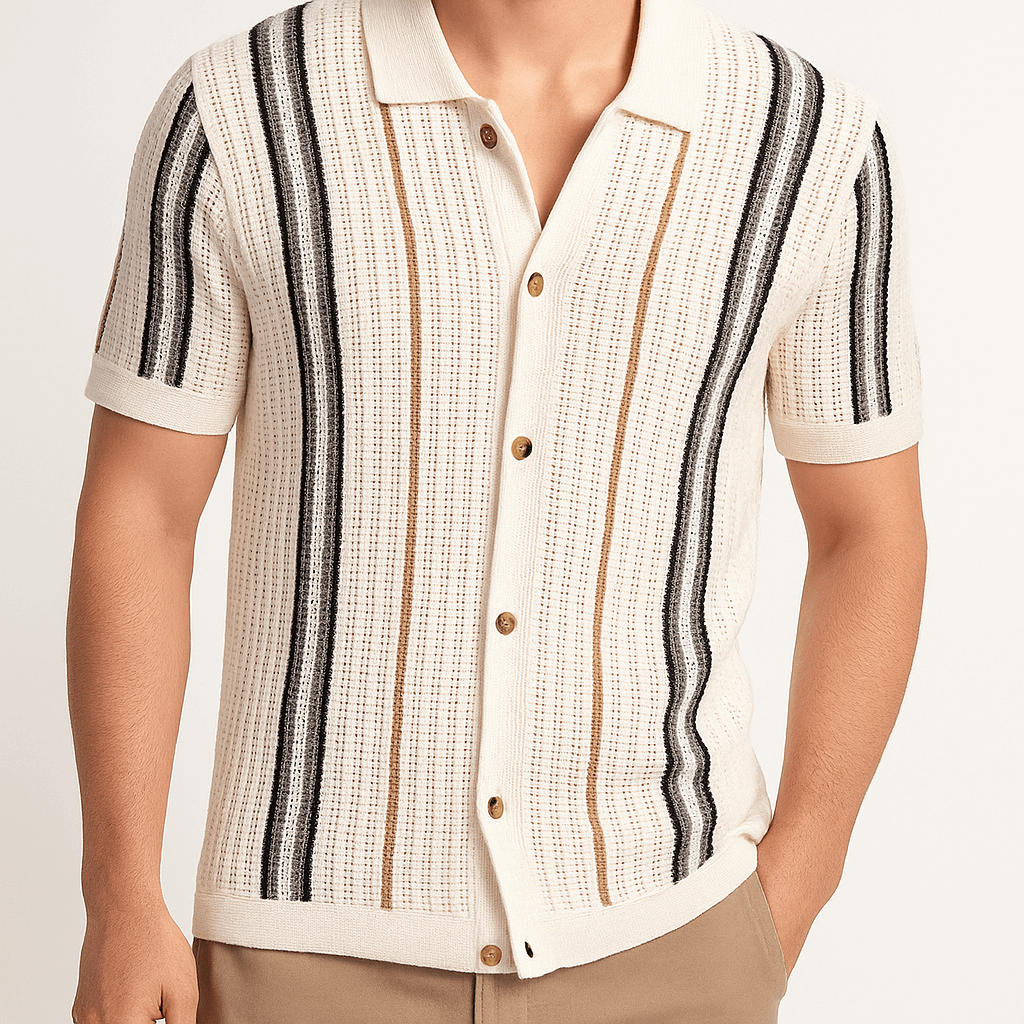 MARMIRI | Knit Button Shirt