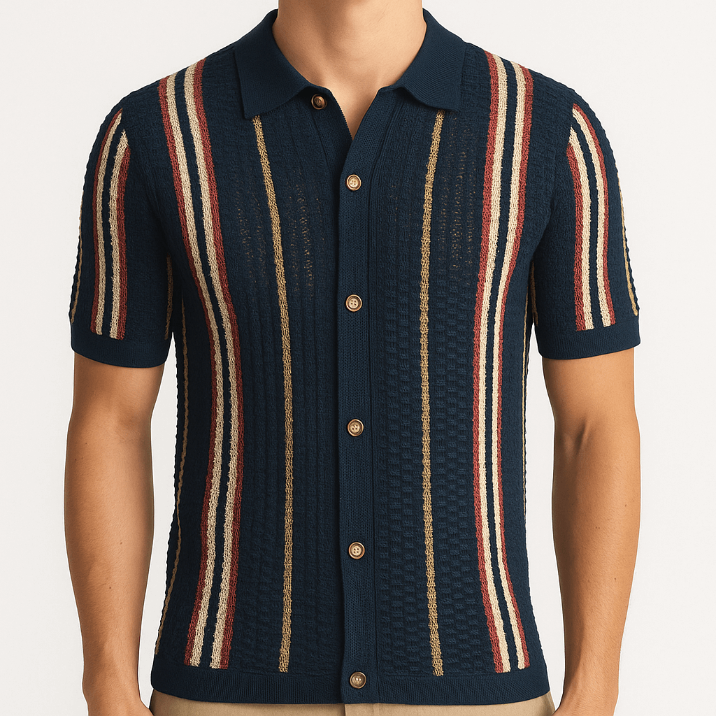 MARMIRI | Knit Button Shirt