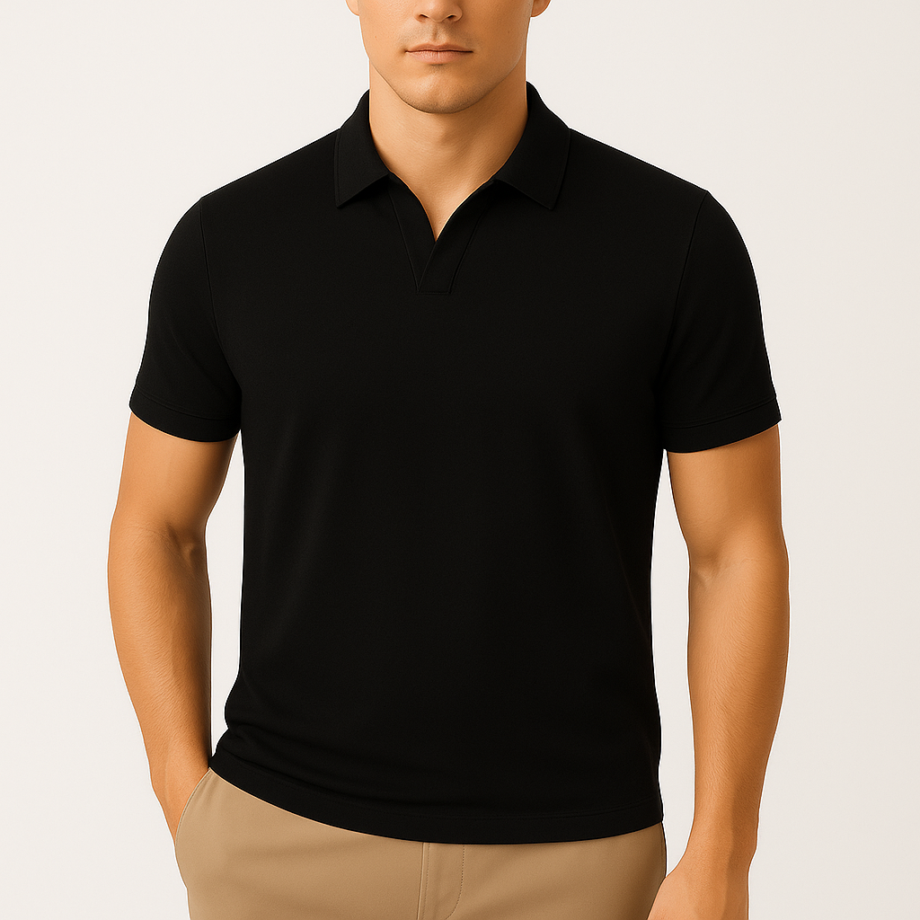 MARMIRI | Leo Knit Cotton Polo Shirt