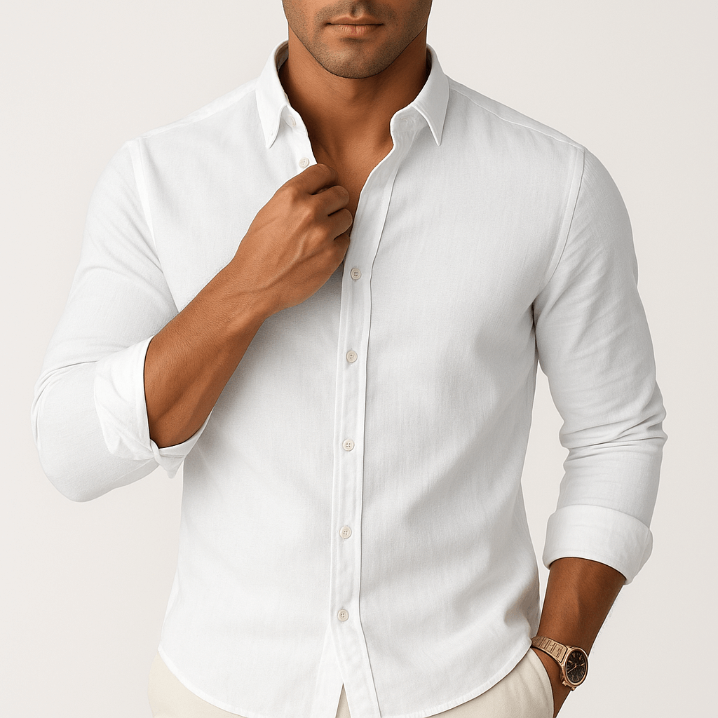 MARMIRI | Linen Short Sleeve Shirt