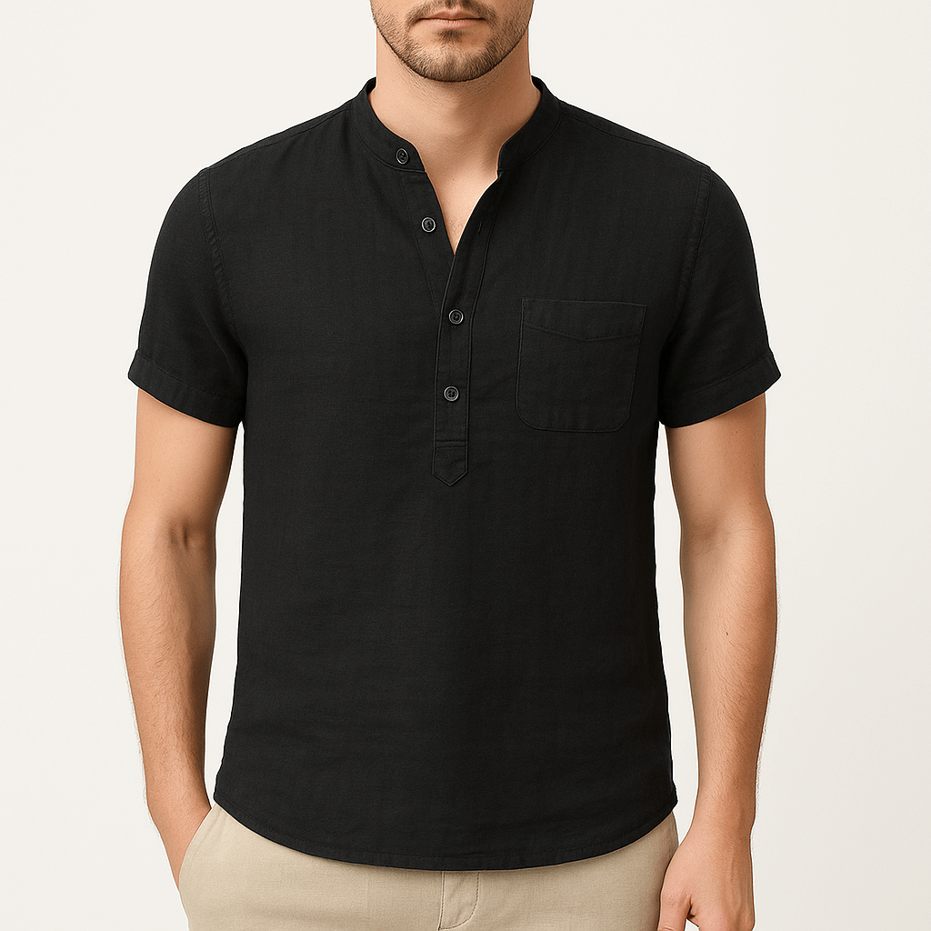 MARMIRI | Linen Short Sleeve Shirt