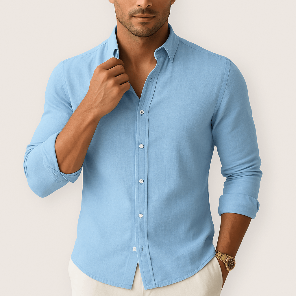 MARMIRI | Linen Short Sleeve Shirt