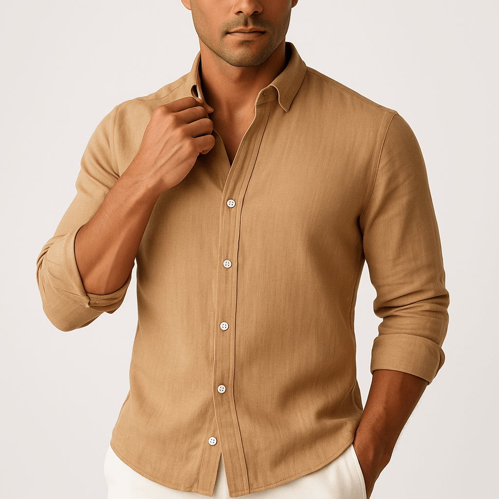 MARMIRI | Linen Short Sleeve Shirt