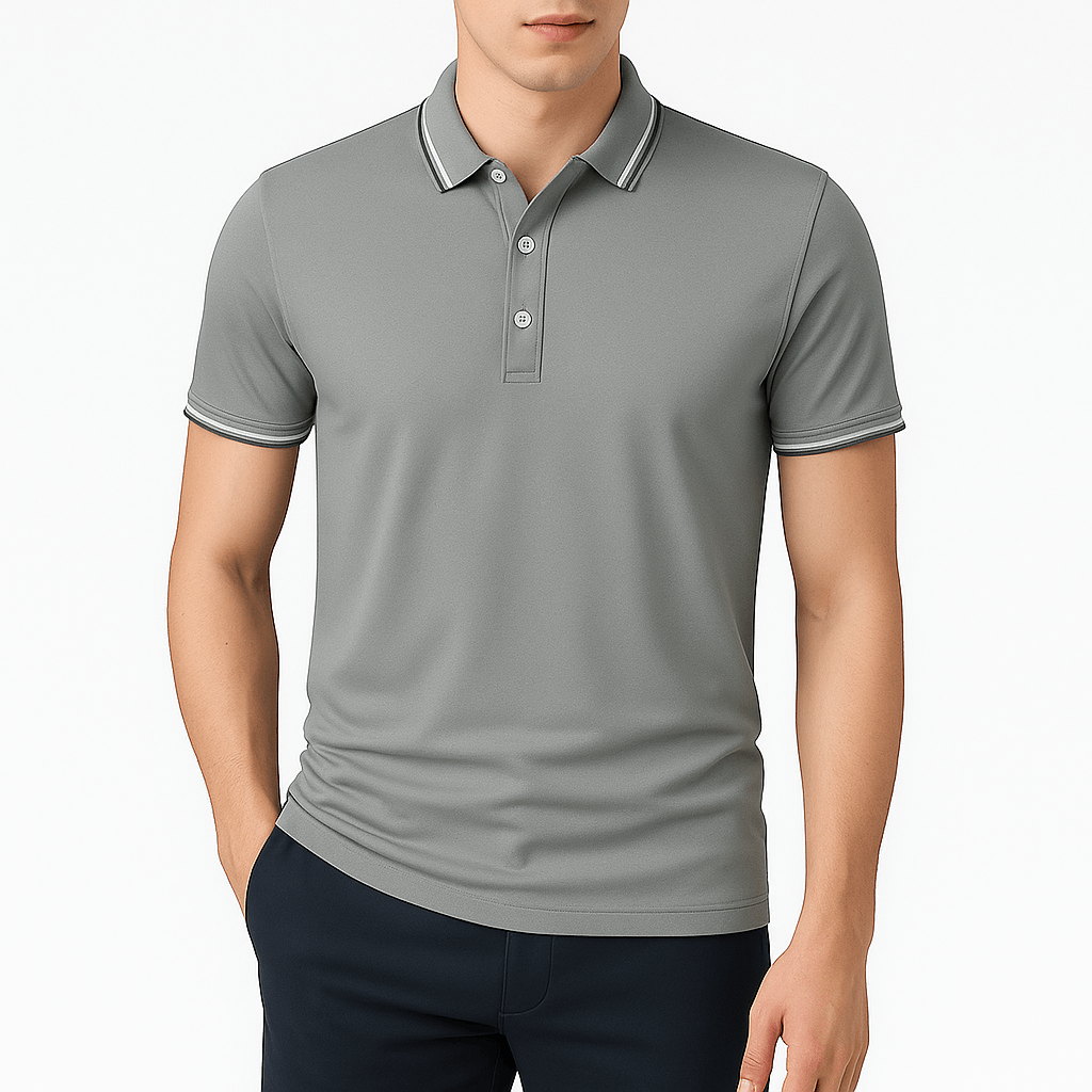 MARMIRI | Mercerized Cotton Polo Shirt