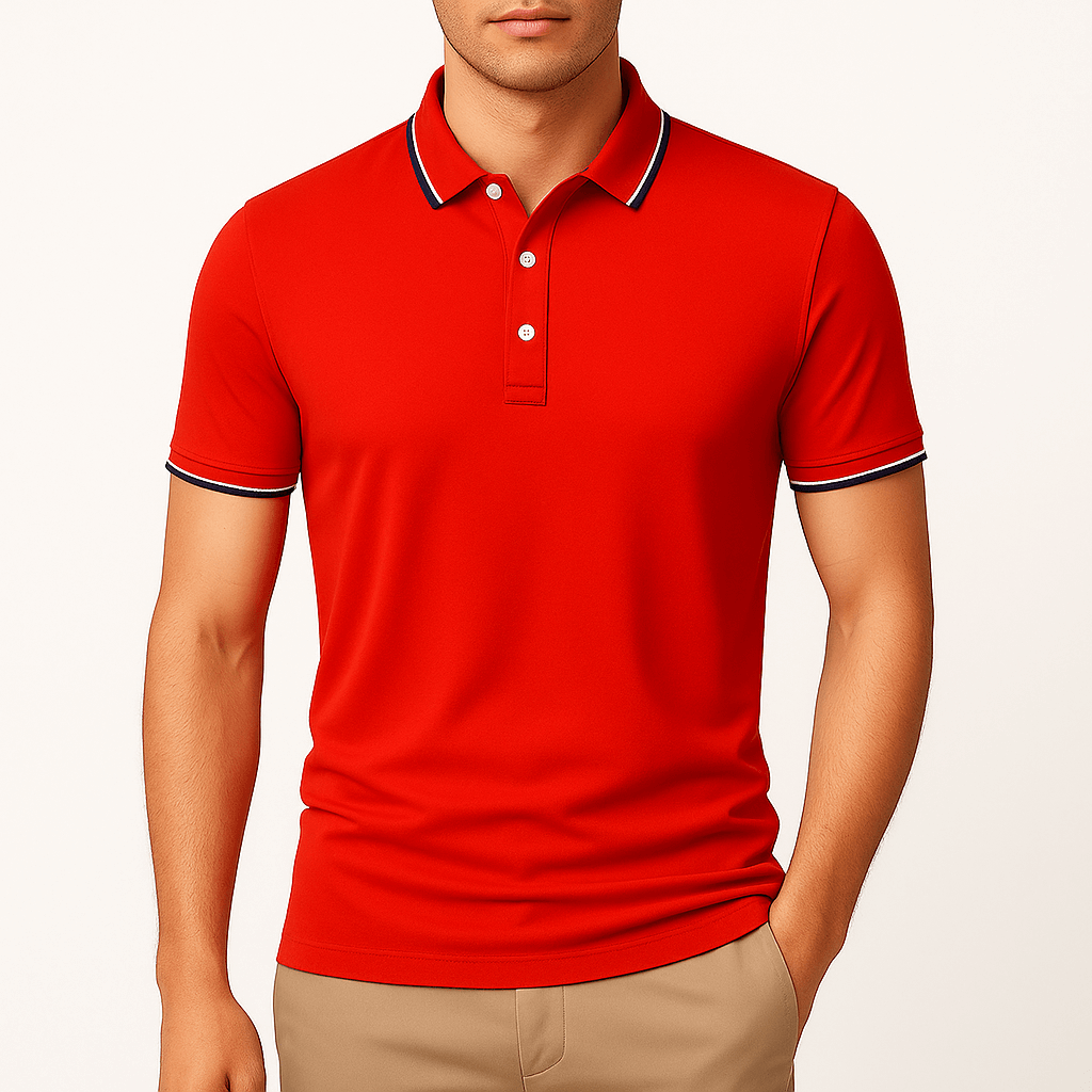 MARMIRI | Mercerized Cotton Polo Shirt