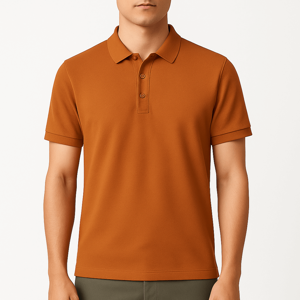 MARMIRI | Pineapple Knit Polo Shirt