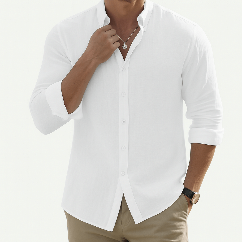 MARMIRI | Pure Linen Relaxed Fit Shirt