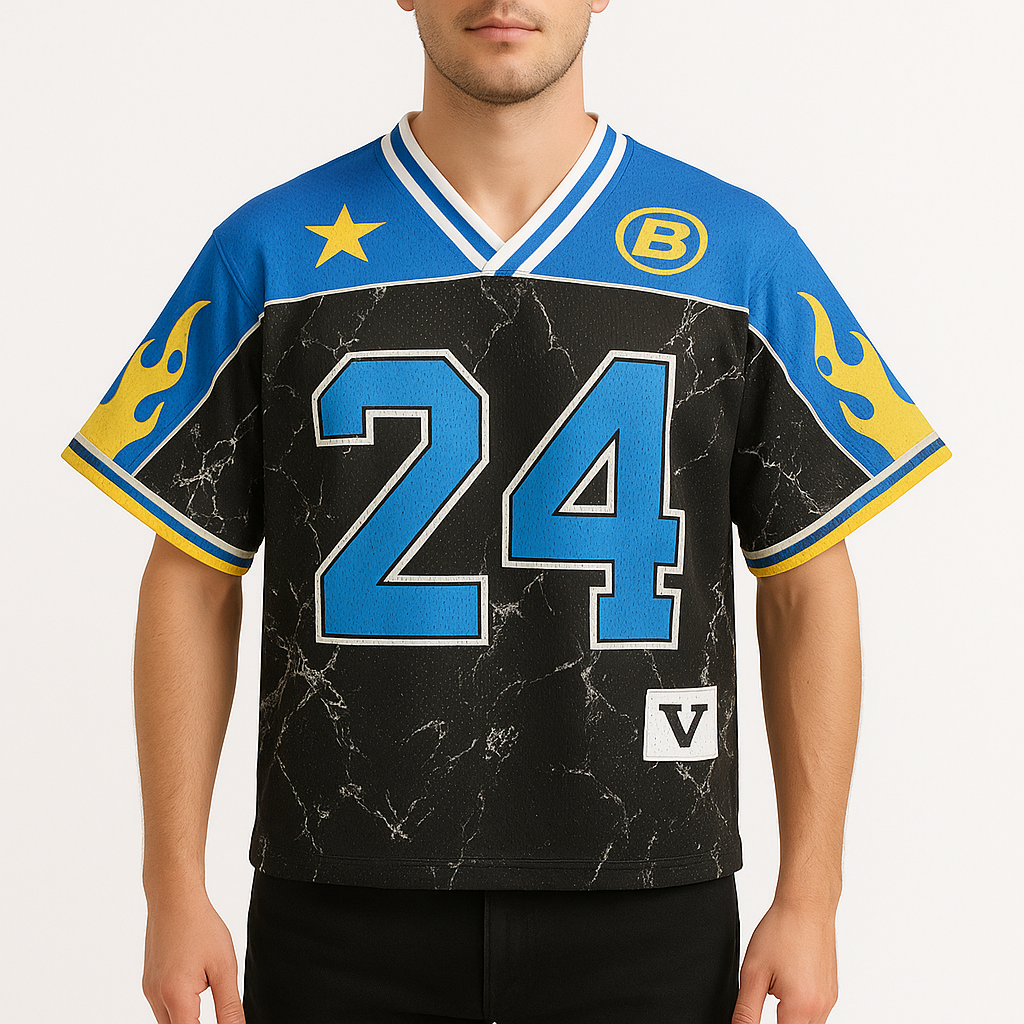 MARMIRI | Retro Mesh Football Jersey