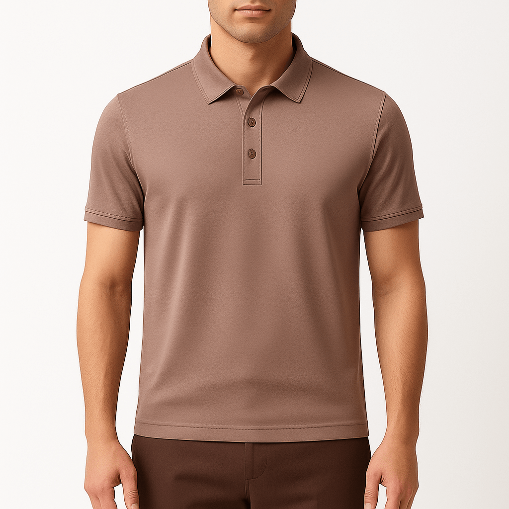 MARMIRI | Seamless Mercerized Polo Shirt