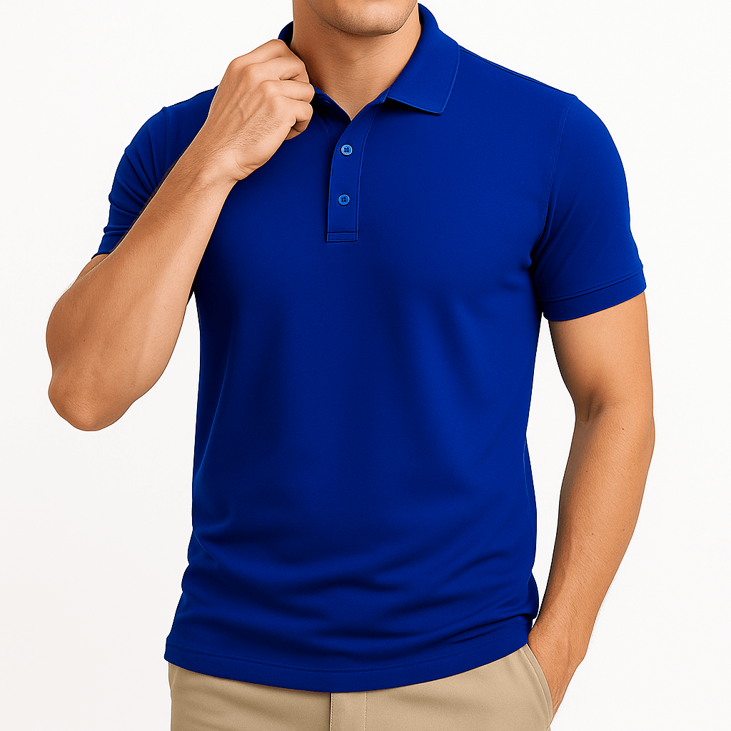 MARMIRI | Slim Fit Lapel Polo Shirt