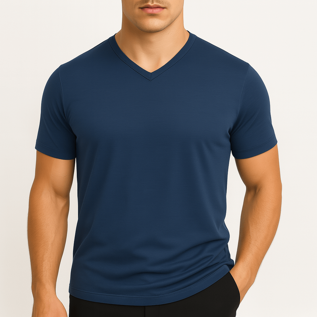 MARMIRI | Slim Fit V-Neck Shirt