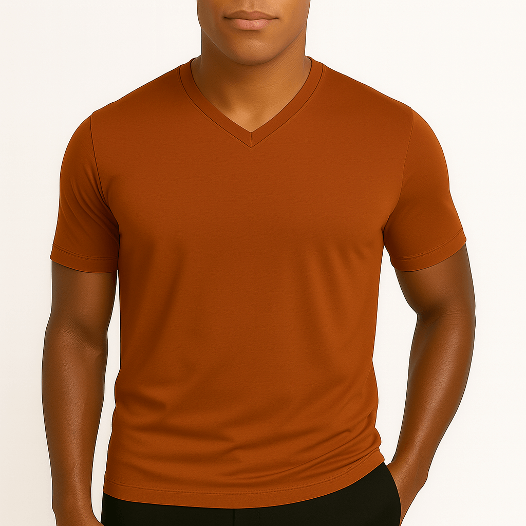 MARMIRI | Slim Fit V-Neck Shirt