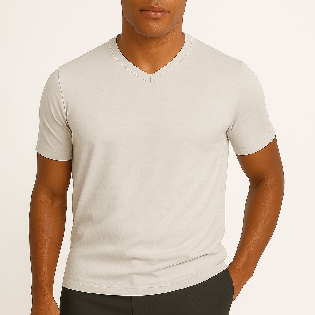 MARMIRI | Slim Fit V-Neck Shirt