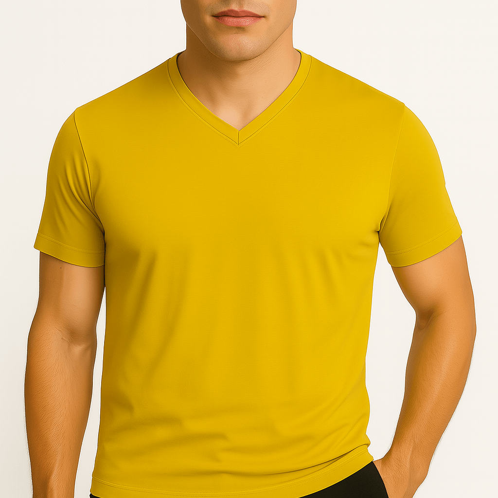 MARMIRI | Slim Fit V-Neck Shirt