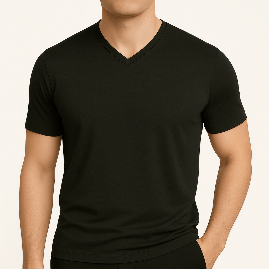 MARMIRI | Slim Fit V-Neck Shirt