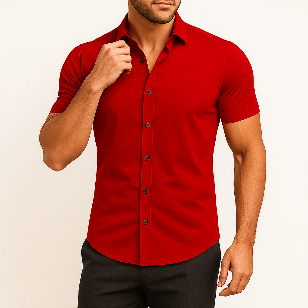 MARMIRI | Stretch Fit Cotton Shirt