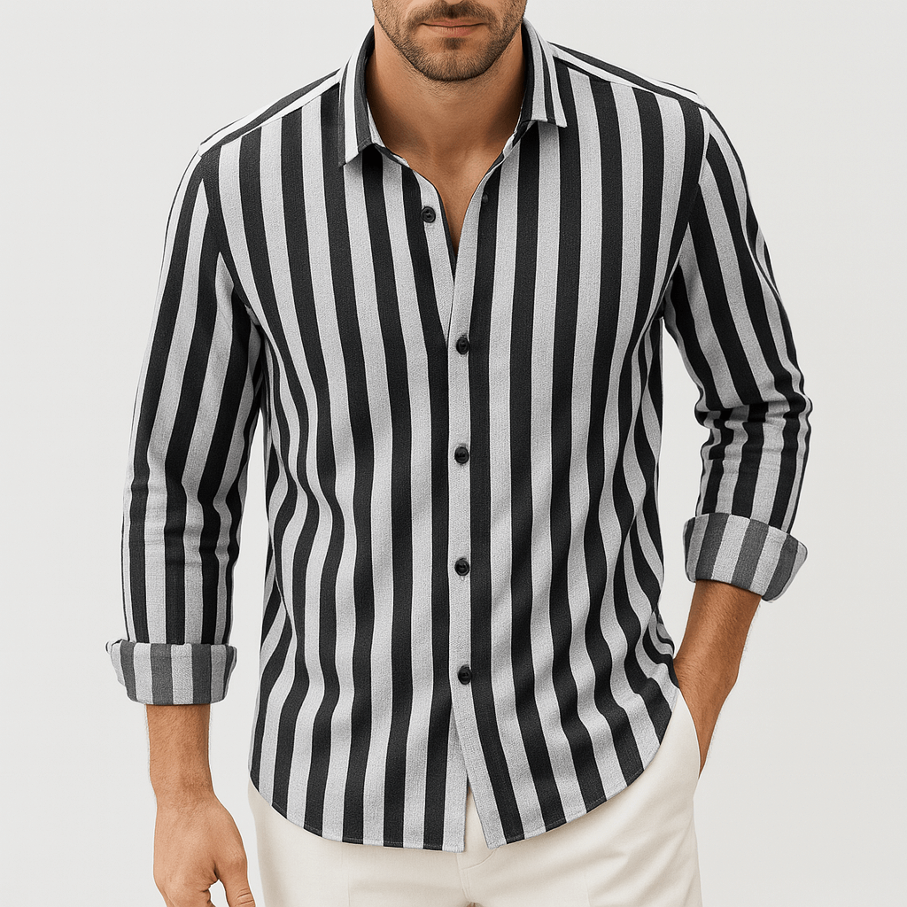 MARMIRI | Striped Linen Shirt