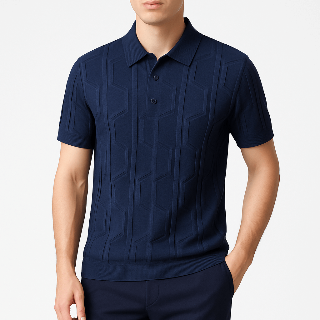 MARMIRI | Textured Polo Shirt