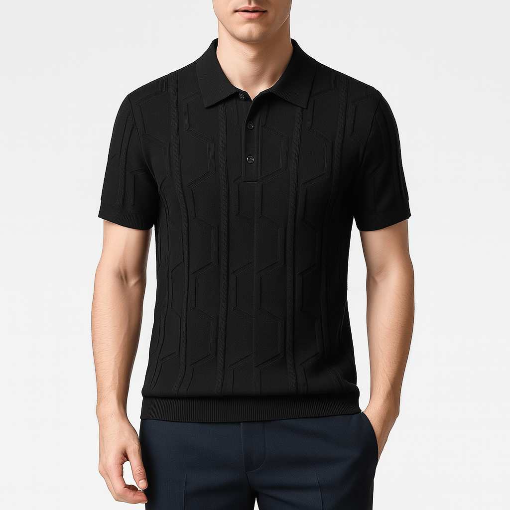 MARMIRI | Textured Polo Shirt