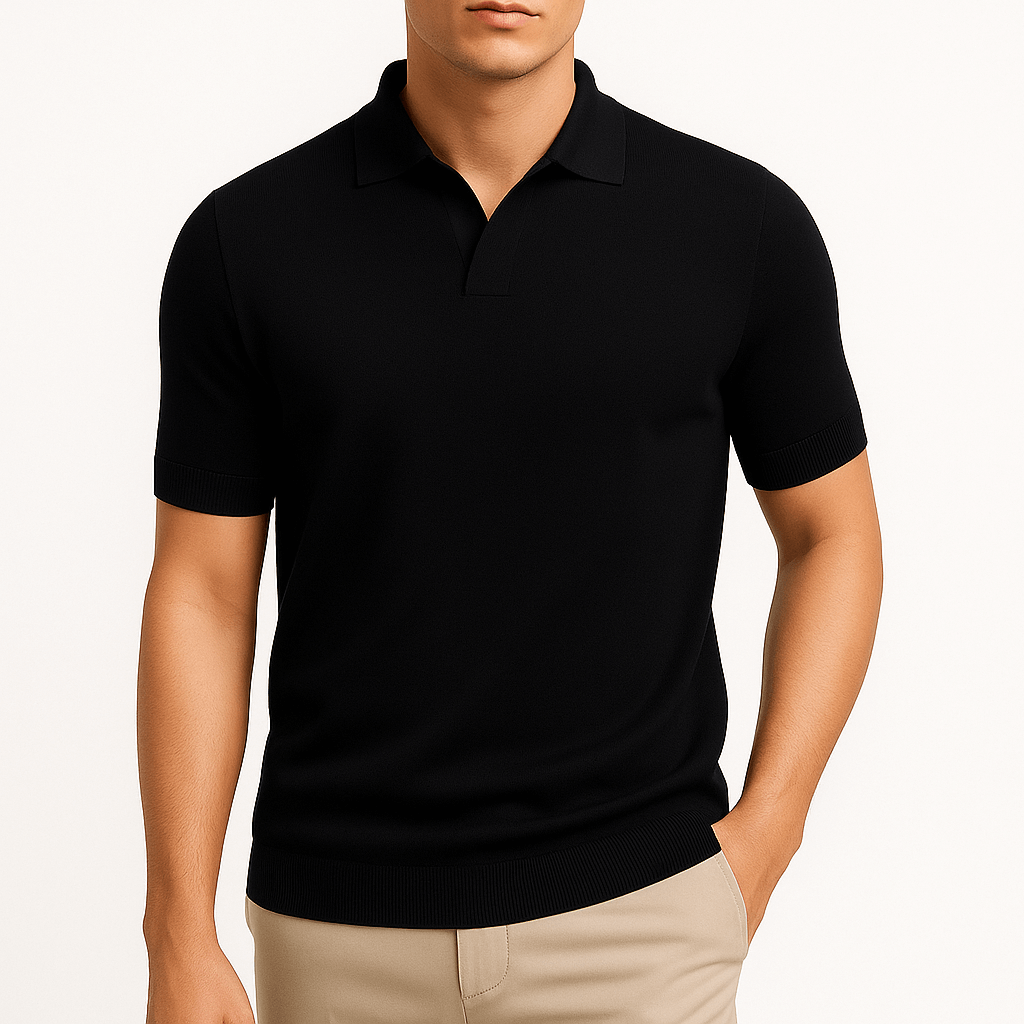 MARMIRI | V-Neck Polo Shirt