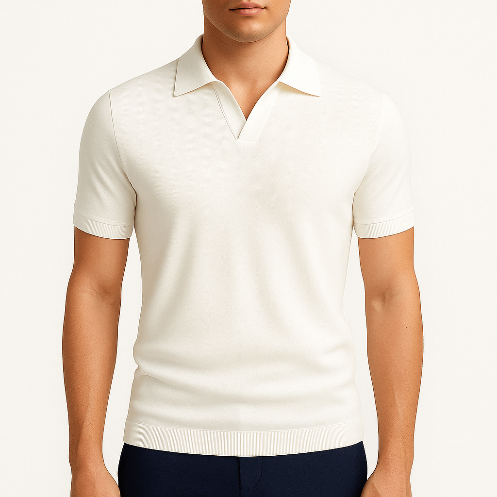 MARMIRI | V-Neck Polo Shirt