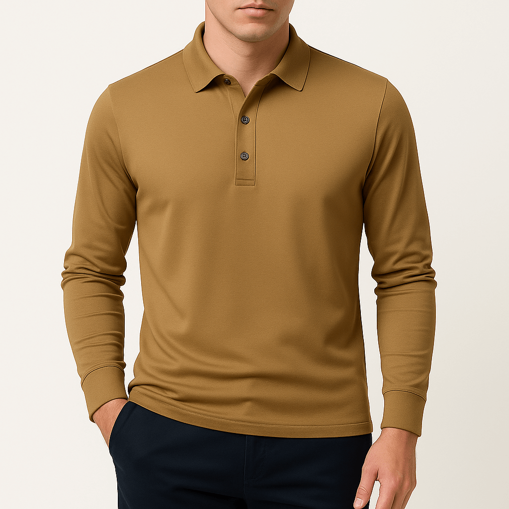 MARMIRI | Waffle Knit Polo Shirt