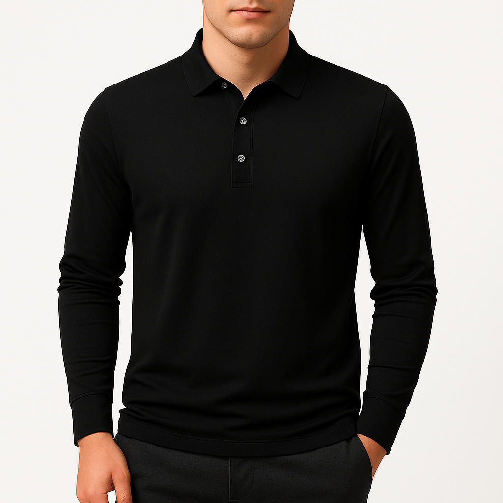 MARMIRI | Waffle Knit Polo Shirt