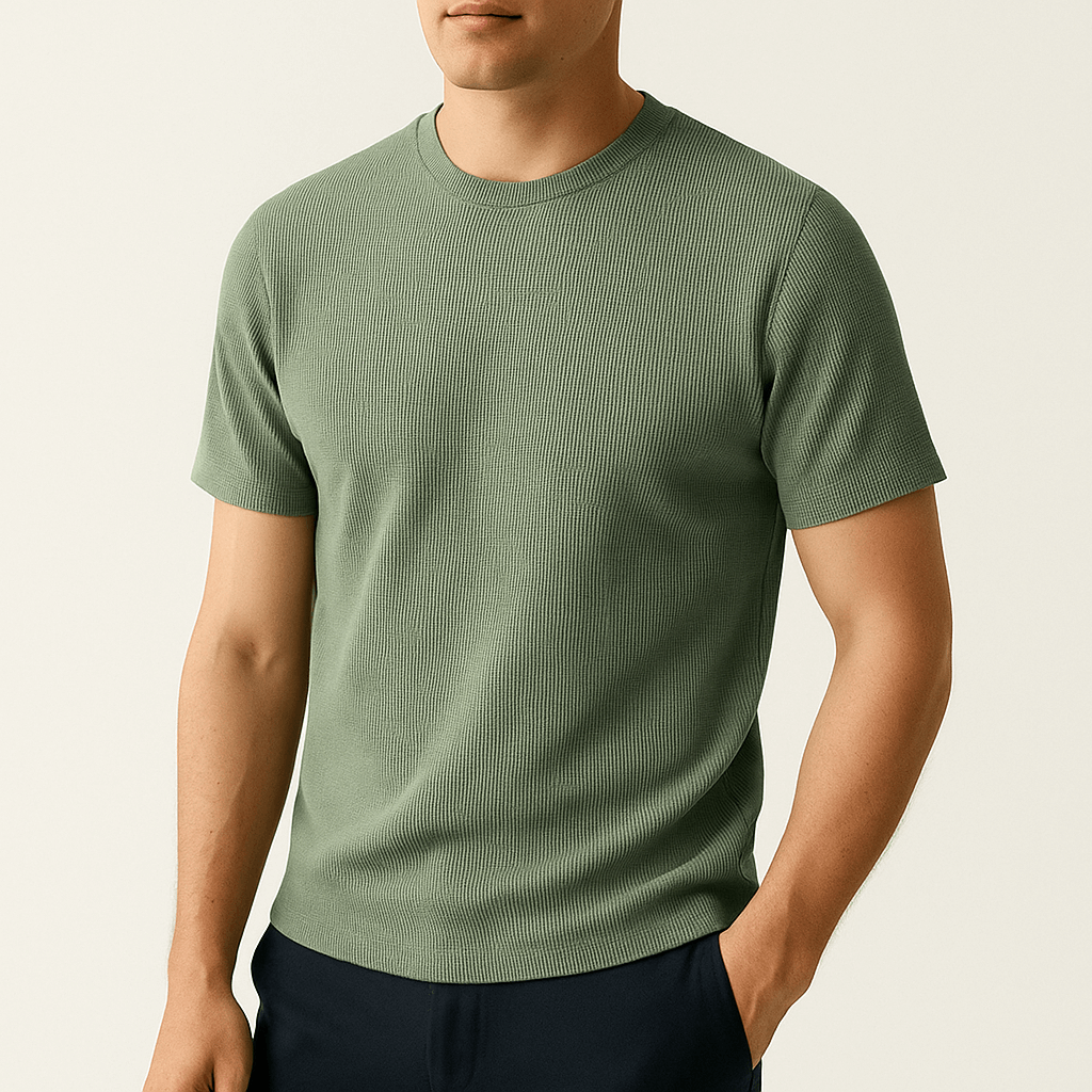 MARMIRI | Waffle Knit T-Shirt