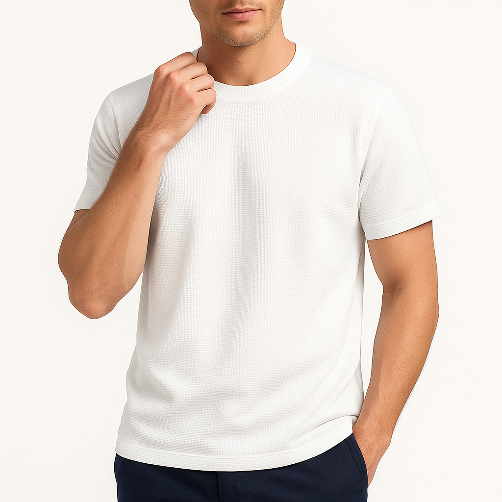 MARMIRI | Waffle Knit T-Shirt
