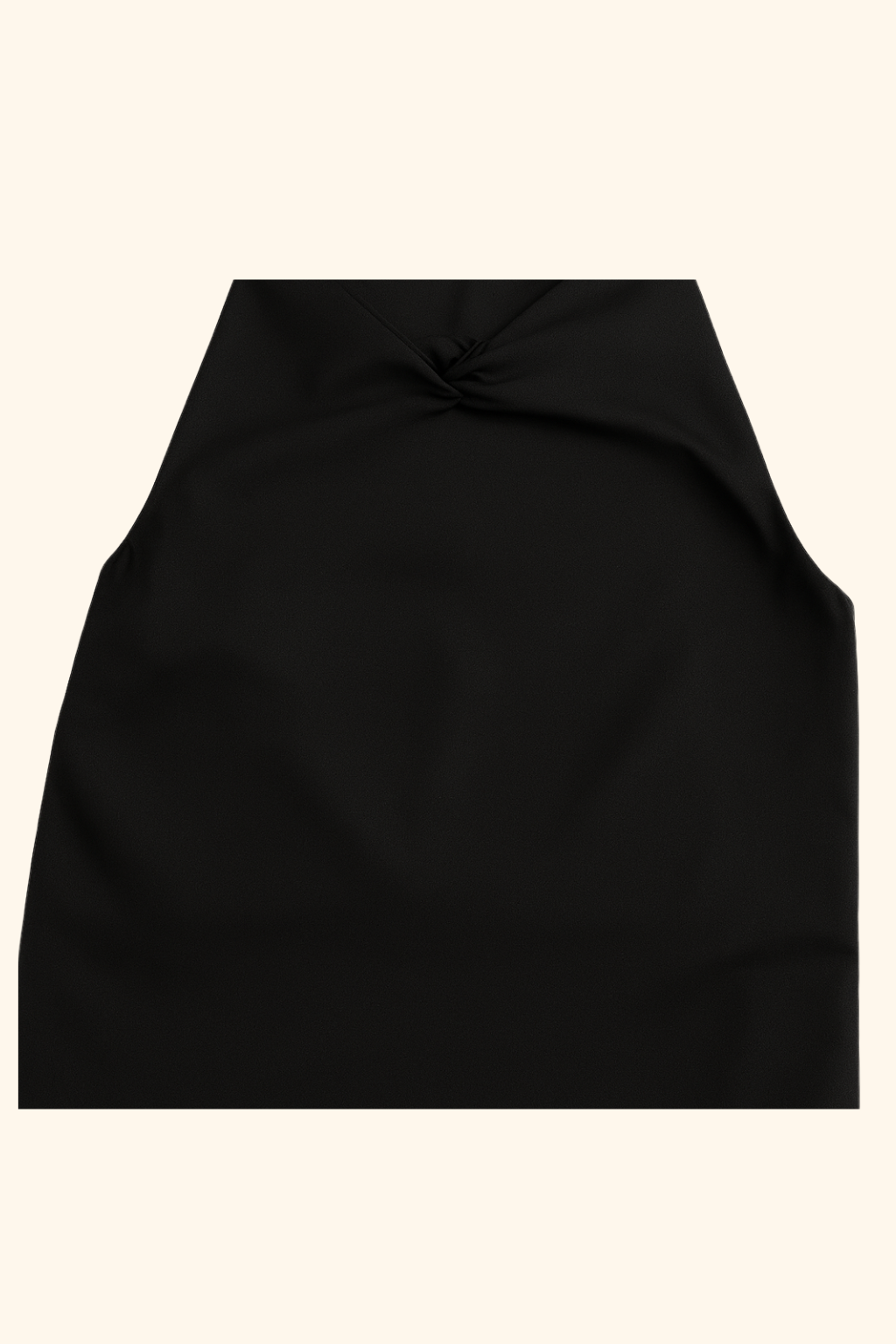 Solid Halter Backless | Women's Street Style Party Dress | Mini